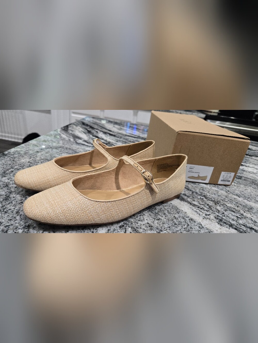 Jcrew Woven Mary Flats Nwt